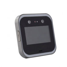Temperature detection monitoring lcd display face recognition temperature checking kiosk with thermal scanner tablet